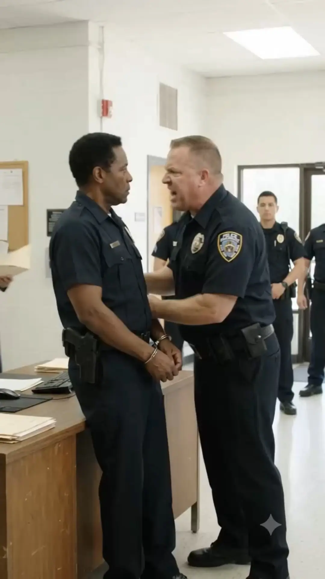 Handcuffinf Steps Chapter 6 - Cops Handcuffed the Man in Uniform at Their Own Station ...